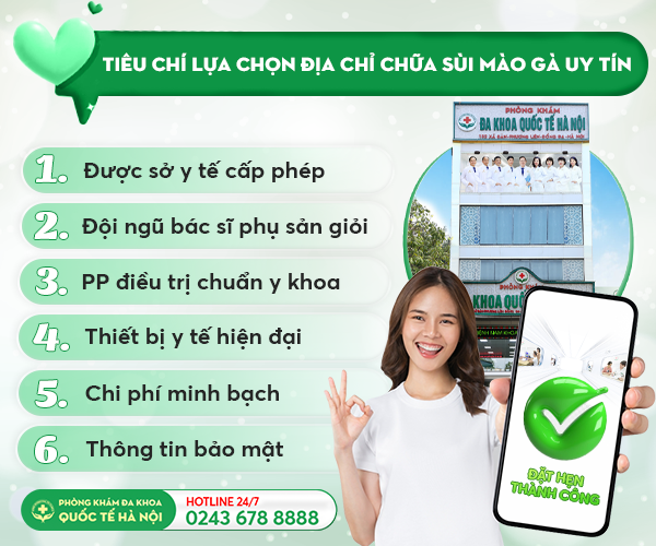 địa chỉ chữa sùi mào gà