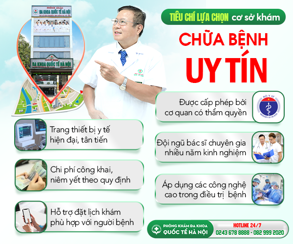 tiêu chí lựa chọn địa chỉ chữa bệnh lậu